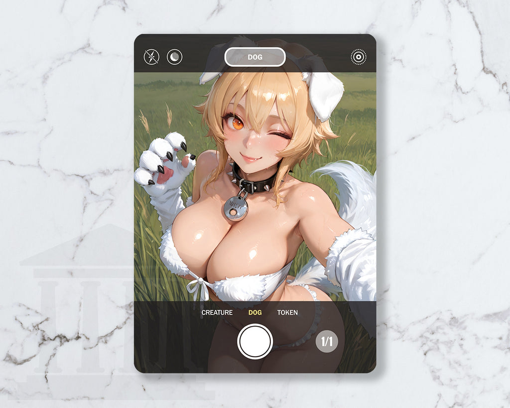 Dog Selfie Token (POV) | Proxy Card