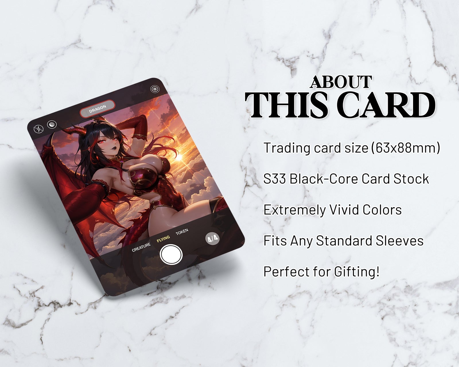 Dragon (4/4) Selfie Token (POV) | Proxy Card