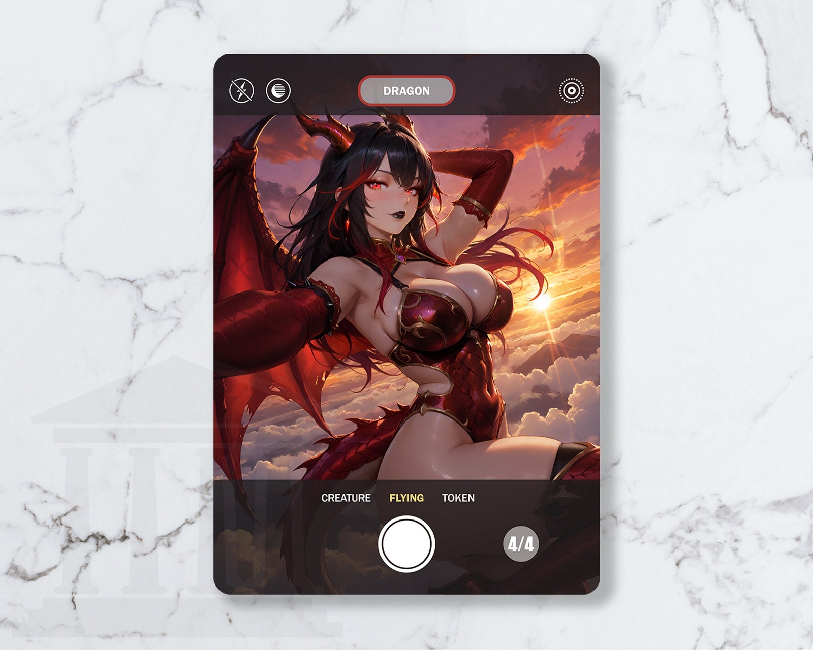 Dragon (4/4) Selfie Token (POV) | Proxy Card