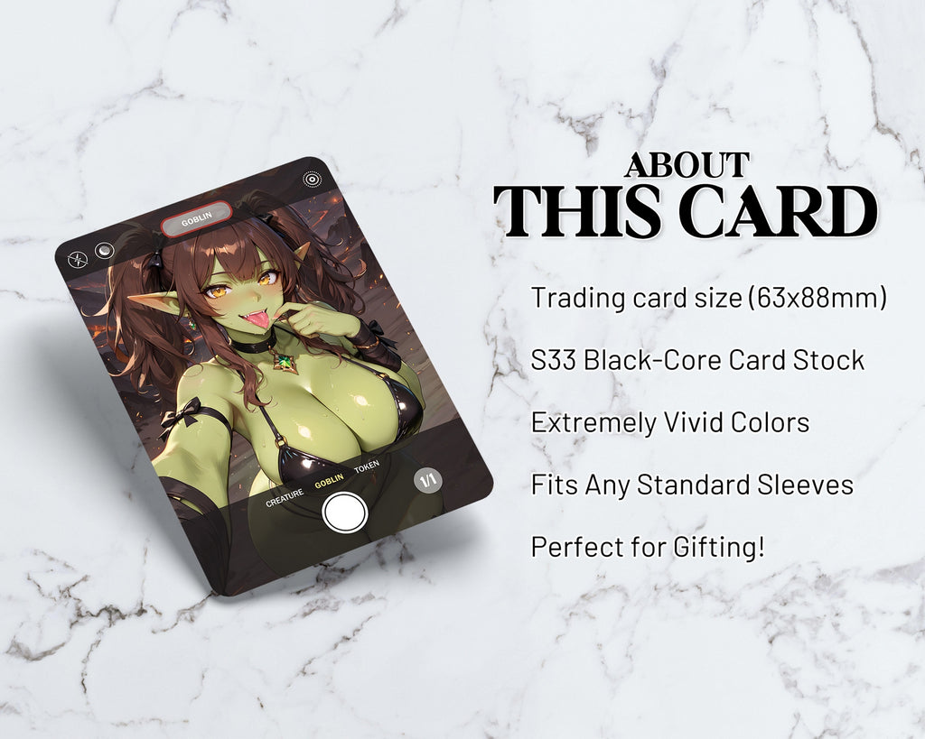 Goblin Selfie Token (POV) | Proxy Card