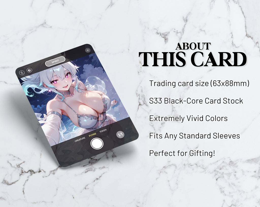 Spirit (1/1, White) Selfie Token (POV) | Proxy Card
