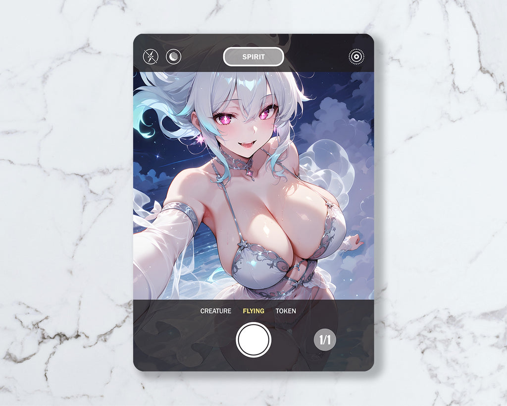 Spirit (1/1, White) Selfie Token (POV) | Proxy Card
