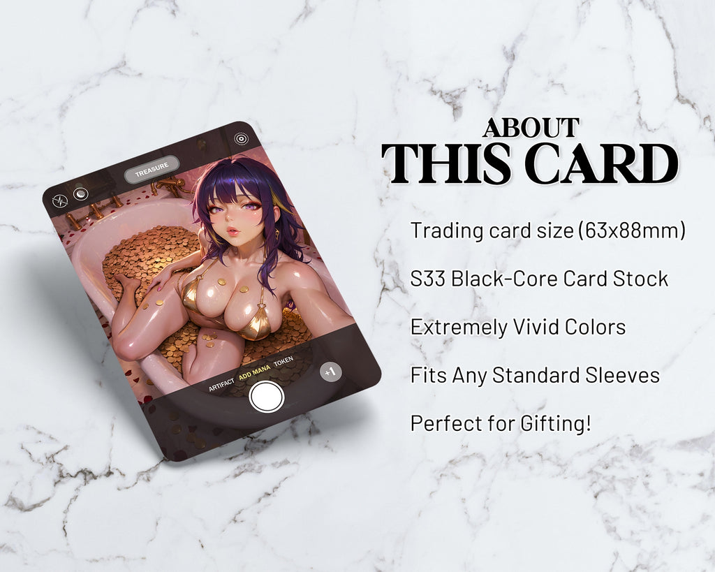 Treasure (Bathtub) Selfie Token (POV) | Proxy Card