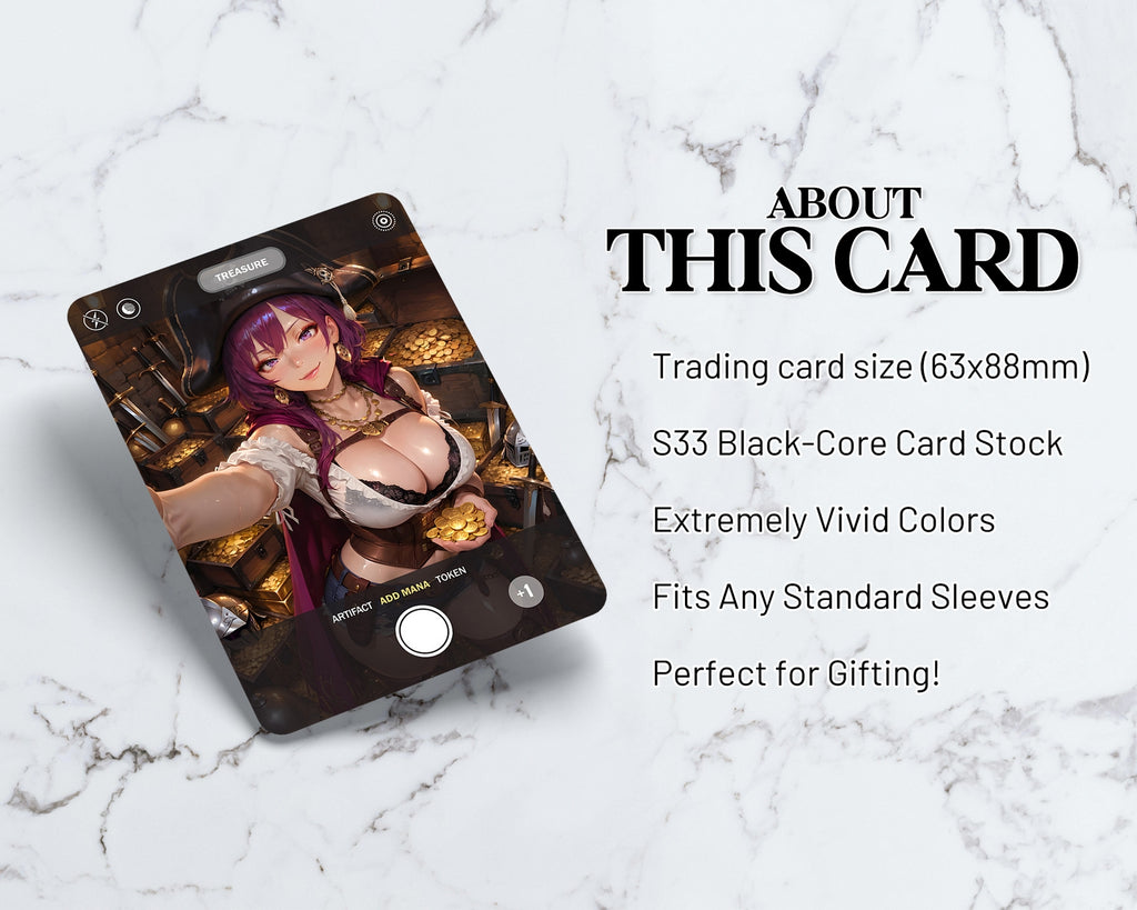 Treasure (Pirate) Selfie Token (POV) | Proxy Card