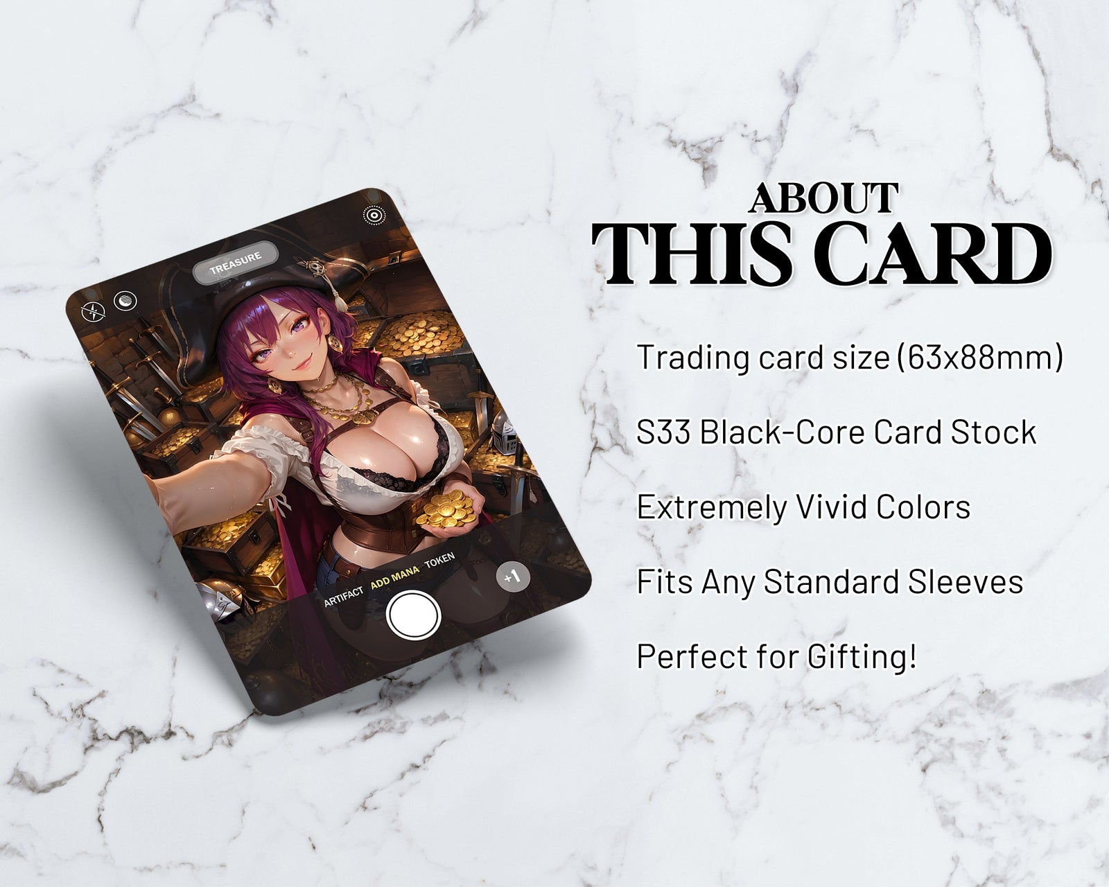 Treasure (Pirate) Selfie Token (POV) | Proxy Card