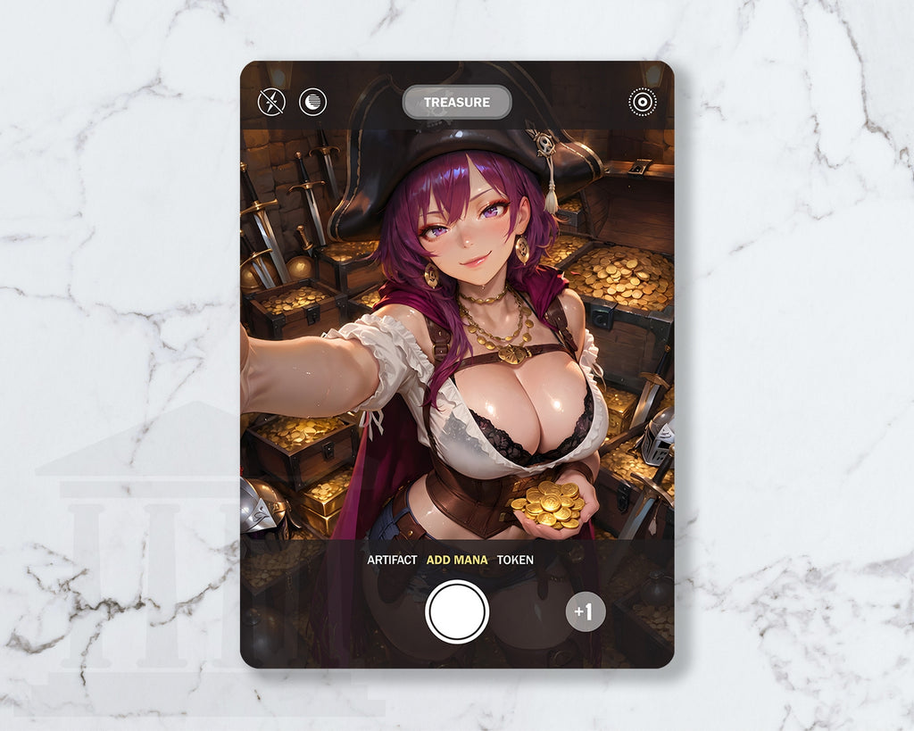 Treasure (Pirate) Selfie Token (POV) | Proxy Card