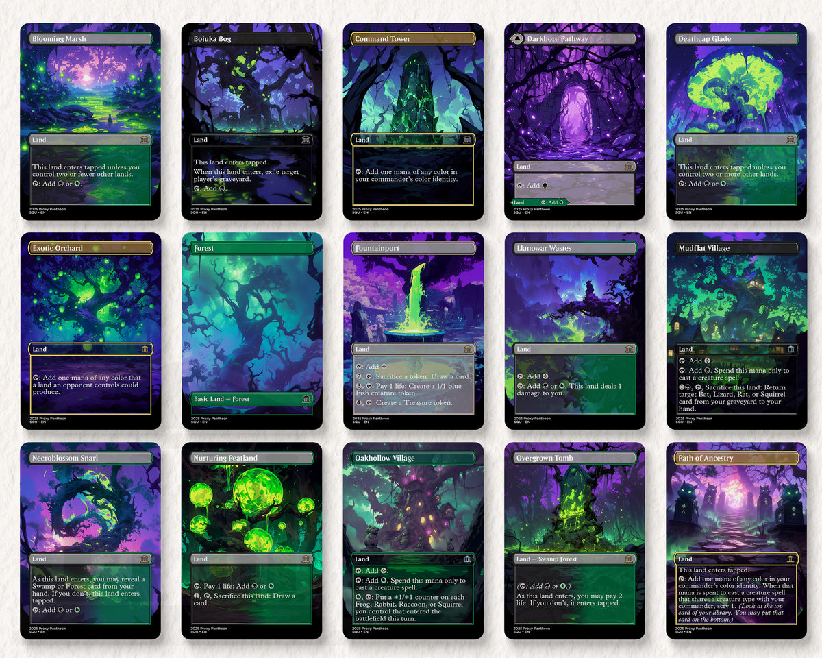 Squirrel Typal Commander Proxy Deck