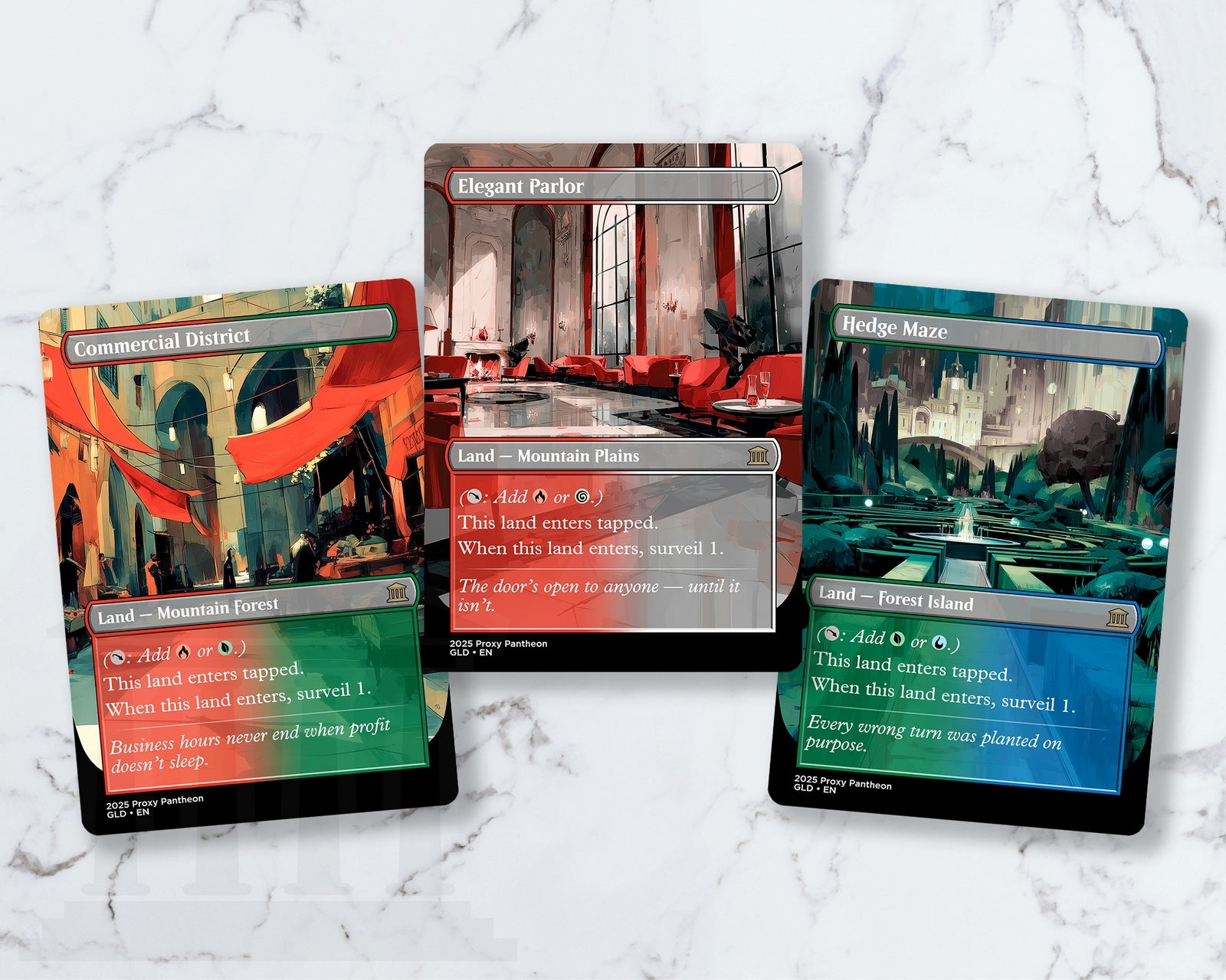Surveil Land (Bundle Set) | Proxy Cards