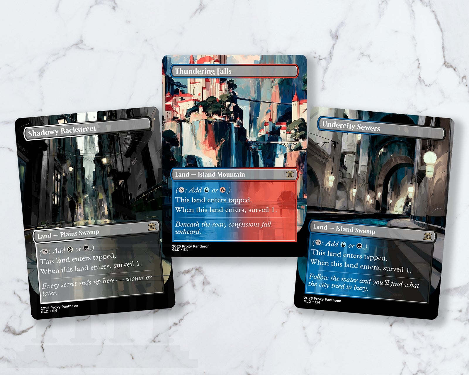 Surveil Land (Bundle Set) | Proxy Cards
