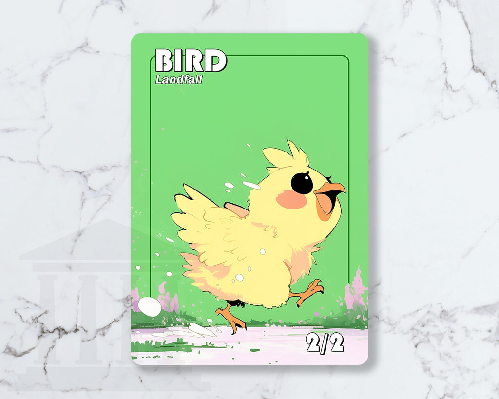 Bird (Green, Landfall) Token | Proxy Card