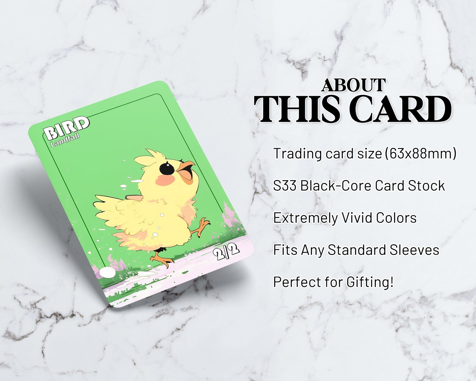 Bird (Green, Landfall) Token | Proxy Card