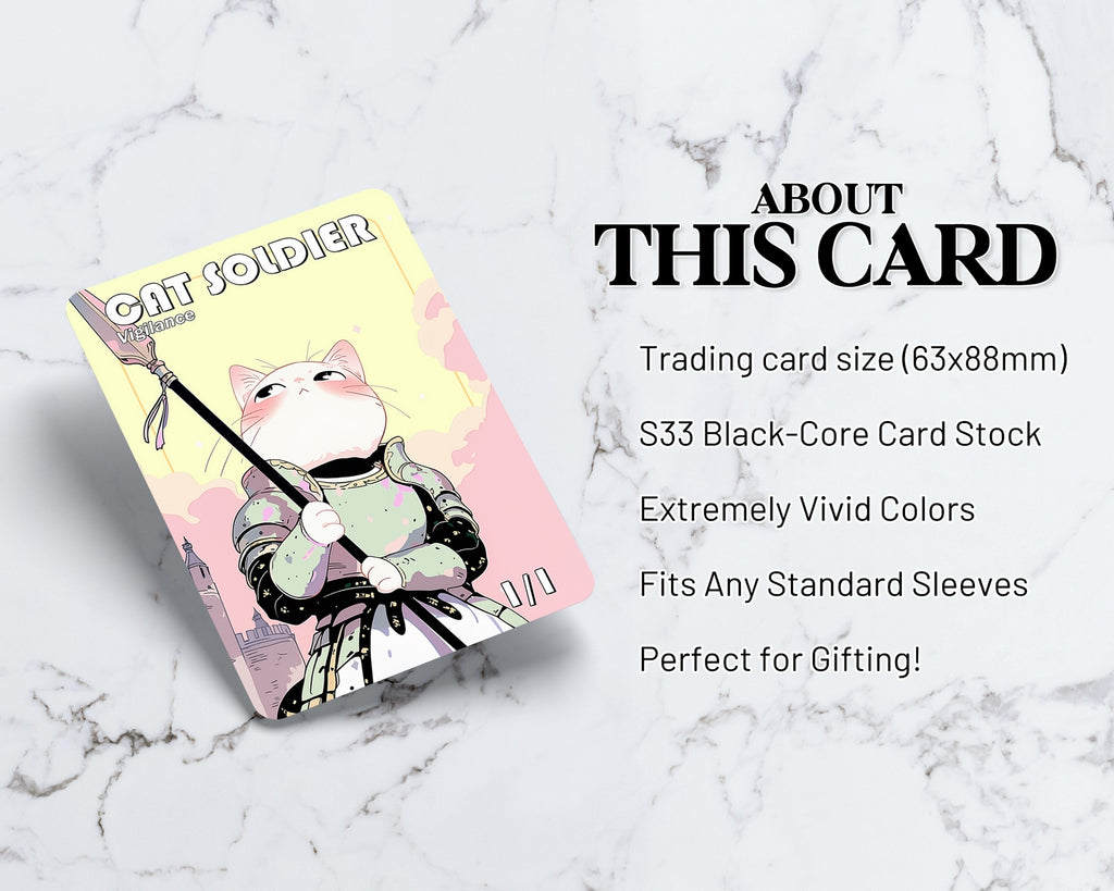 Cat Soldier (Vigilance) Token | Proxy Card