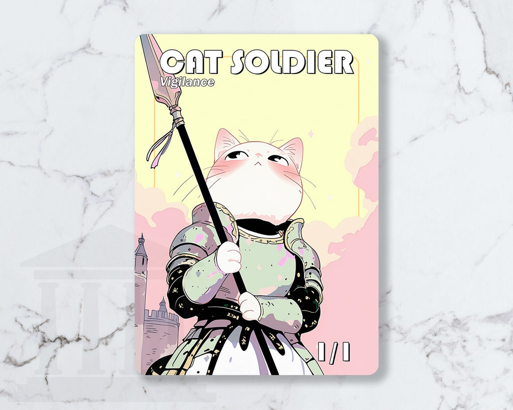 Cat Soldier (Vigilance) Token | Proxy Card