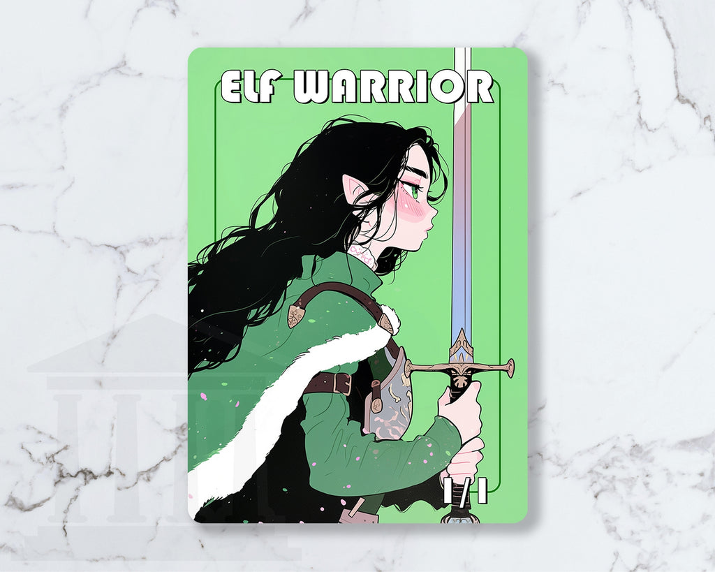 Elf Warrior Token | Proxy Card (v2)