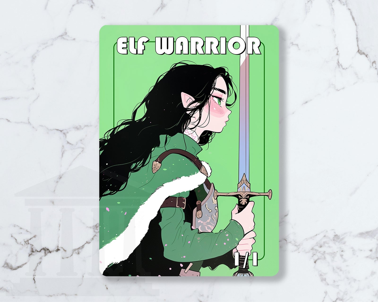 Elf Warrior Token | Proxy Card (v2)