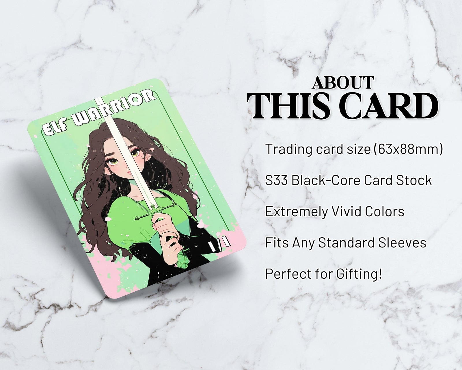 Elf Warrior Token | Proxy Card (v3)