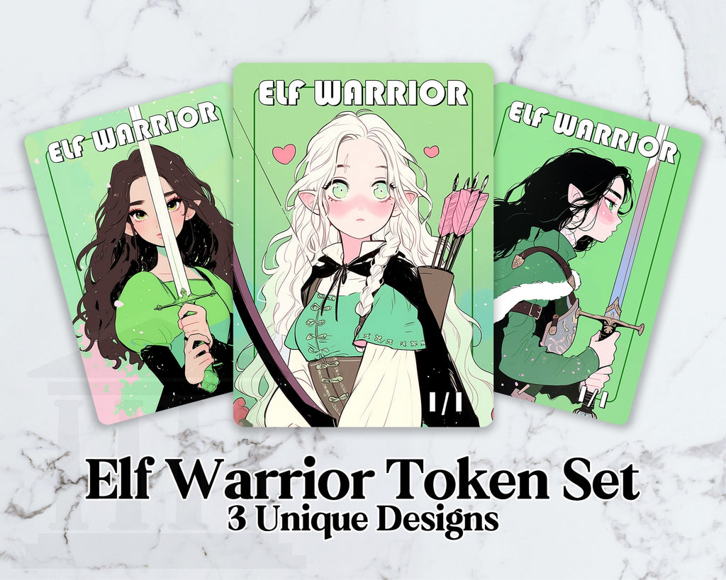 Elf Warriors Token Set | Proxy Card
