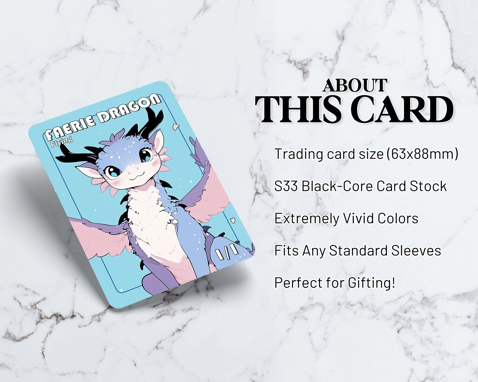 Faerie Dragon Token | Proxy Card