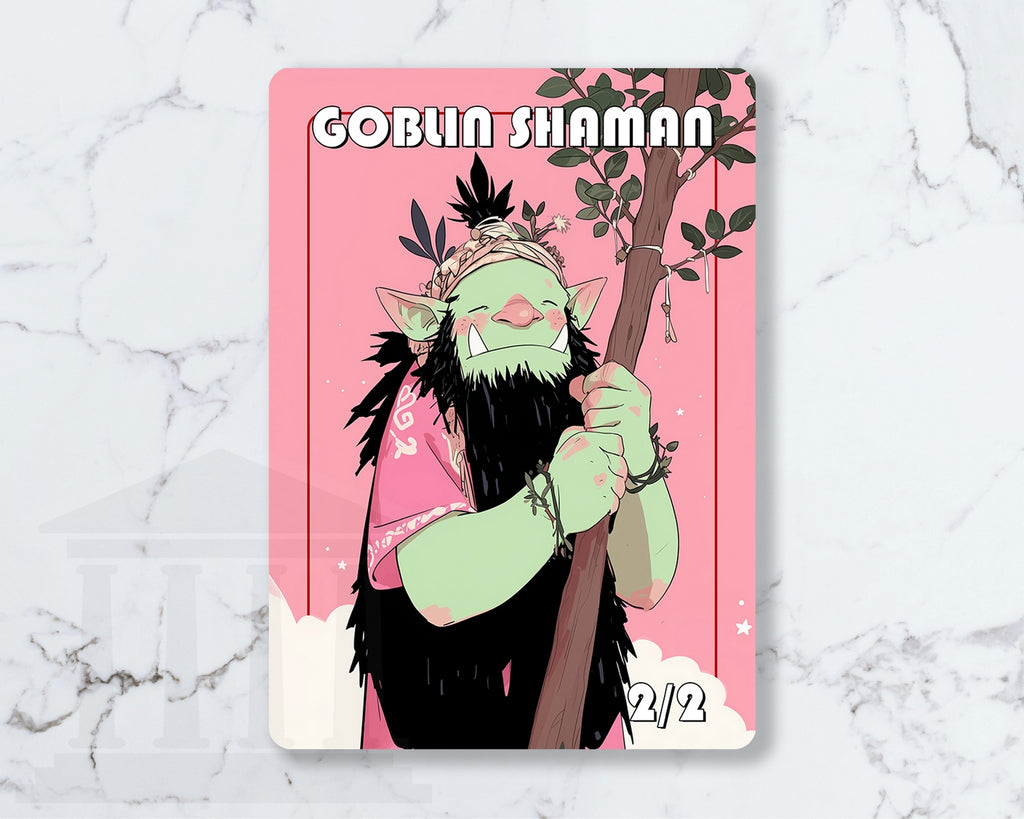 Goblin Shaman Token | Proxy Card