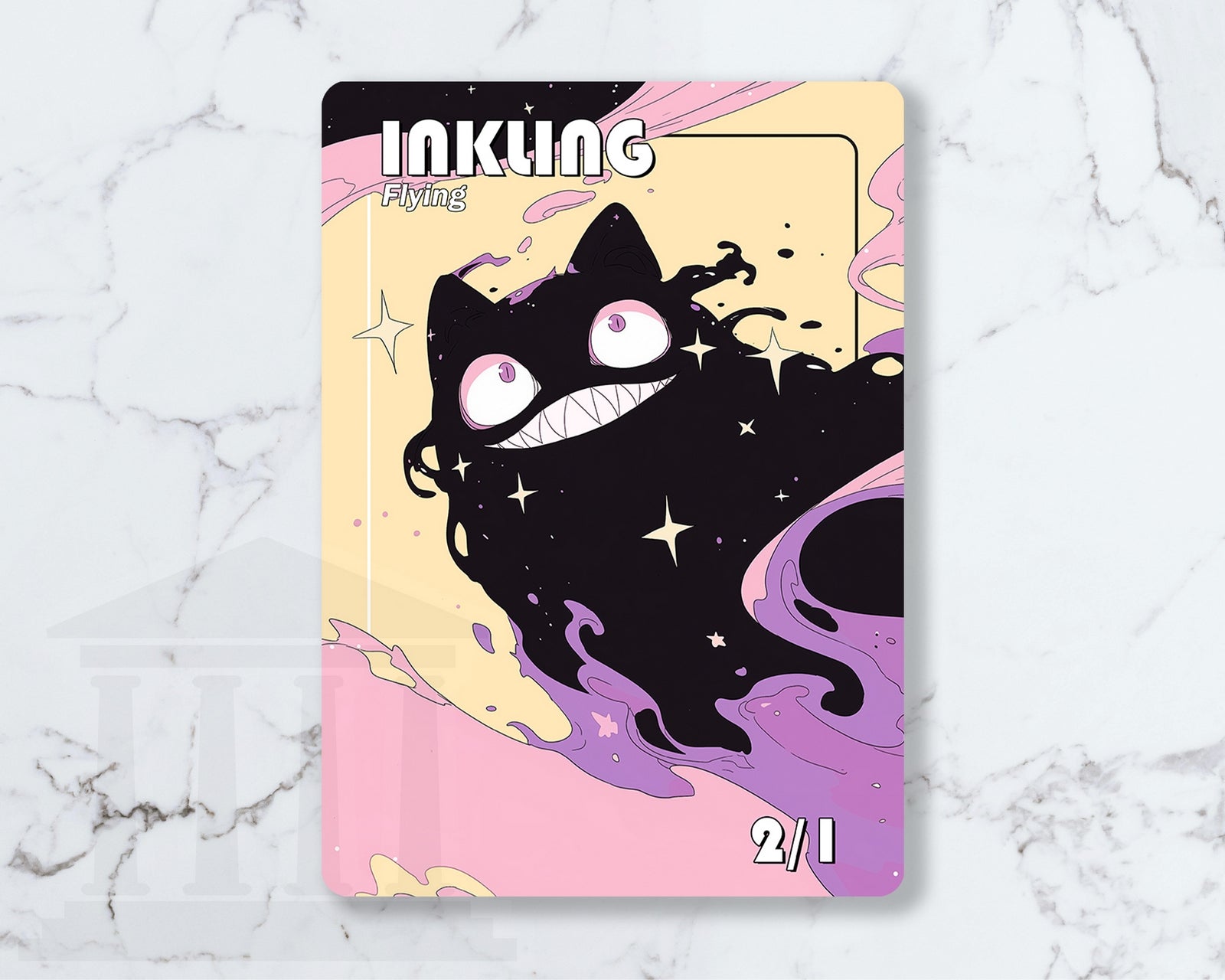Inkling (2/1, Flying) Token | Proxy Card