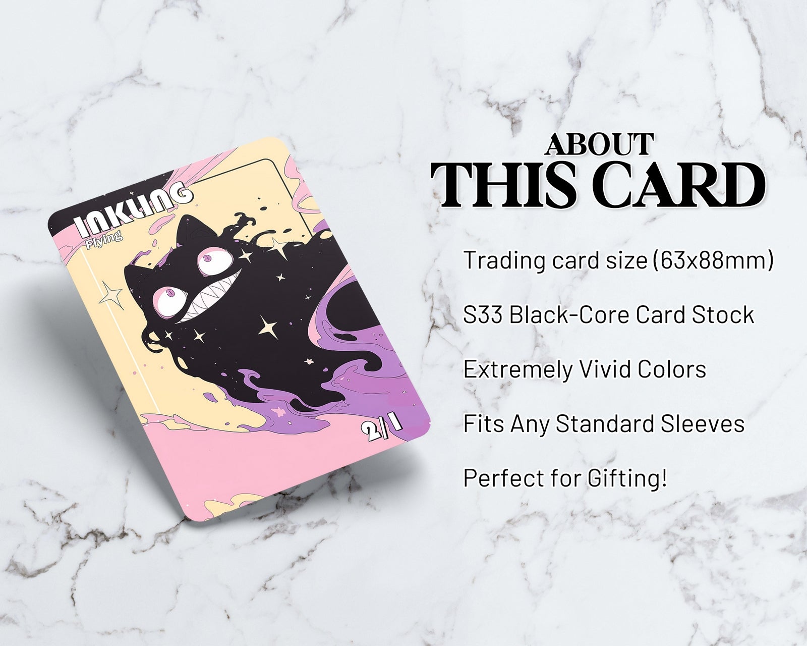 Inkling (2/1, Flying) Token | Proxy Card
