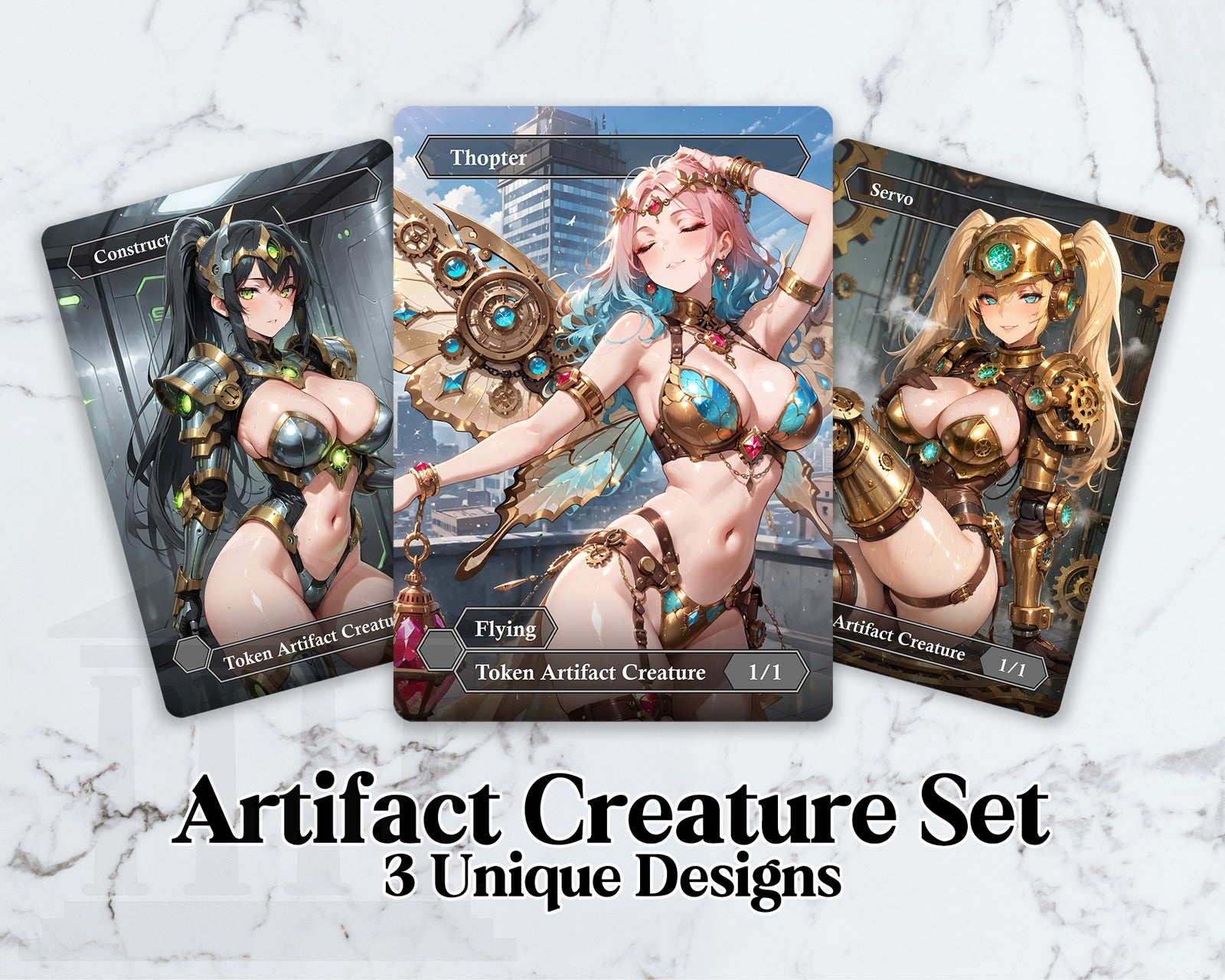 Artifact Creature Token Set | Proxy Card (LUX)