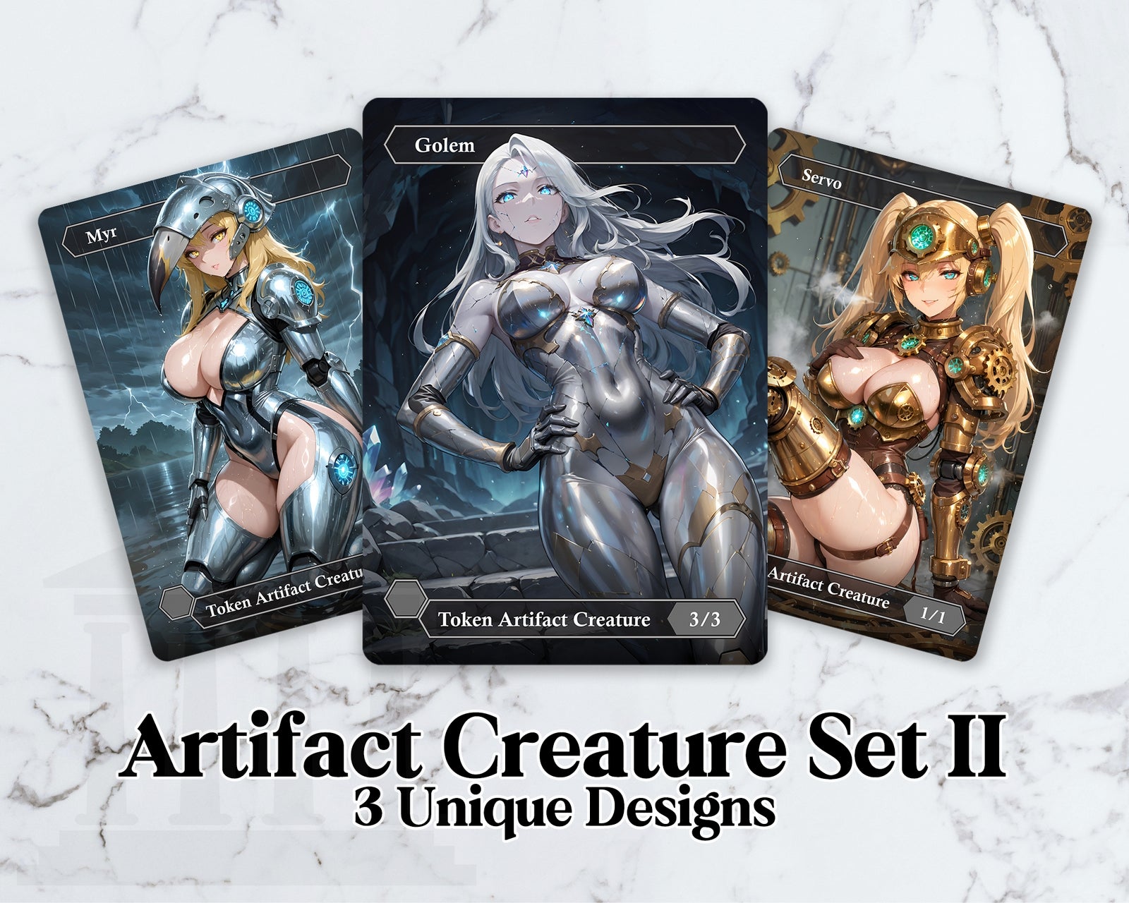 Artifact Creature (II) Token Set | Proxy Card (LUX)