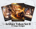 Artifact (Treasure, Powerstone, Map) Token Set | Proxy Card (LUX)