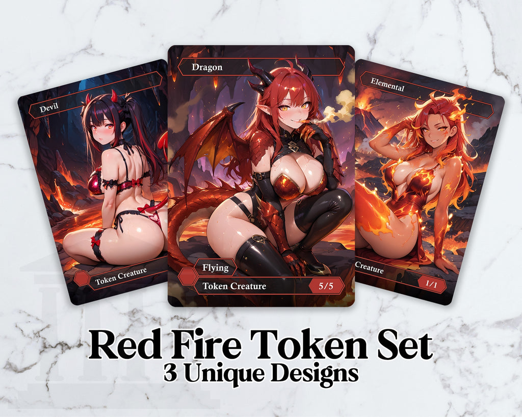 Red Token Set | Proxy Card (LUX)