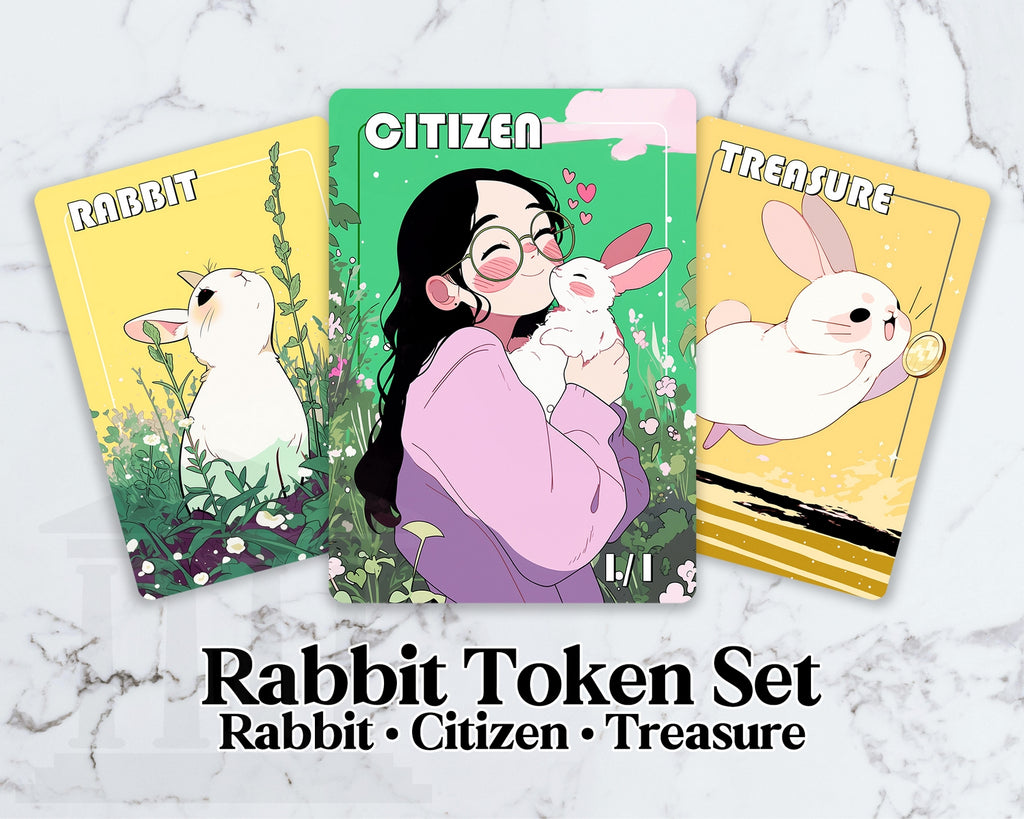 Rabbit Token Set | Proxy Card