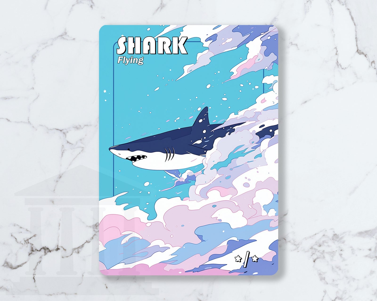 Shark (X/X, Flying) Token | Proxy Card