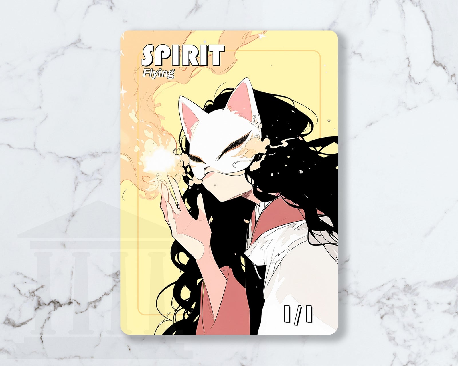 Spirit (White, Flying) Token | Proxy Card