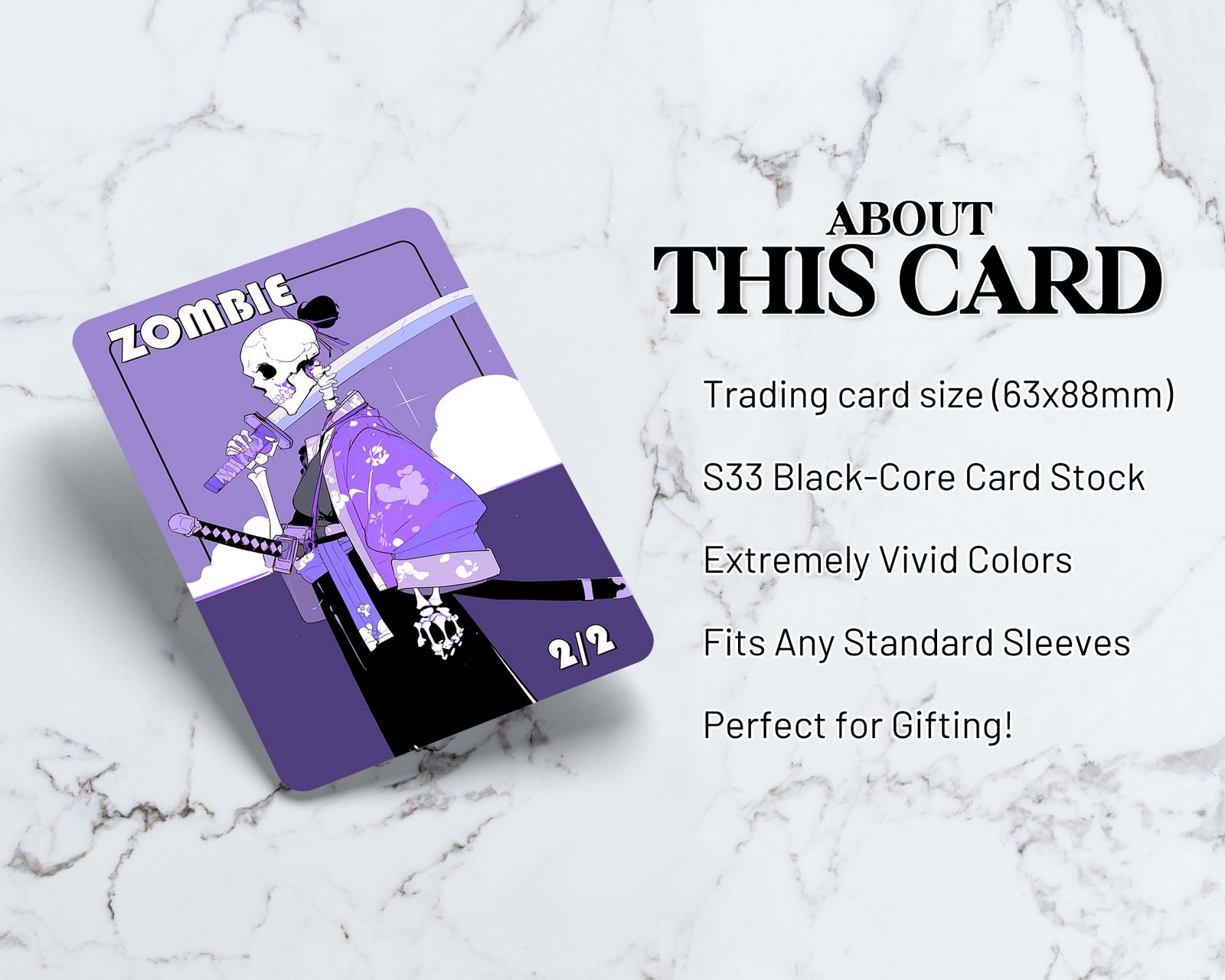 Zombie Token | Proxy Card (Samurai)