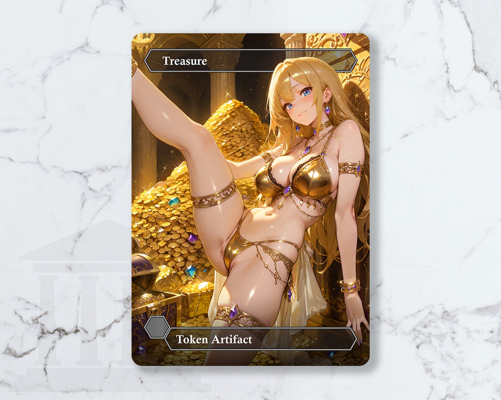 Artifact (Treasure, Food, Clue) Token Set | Proxy Card (LUX)